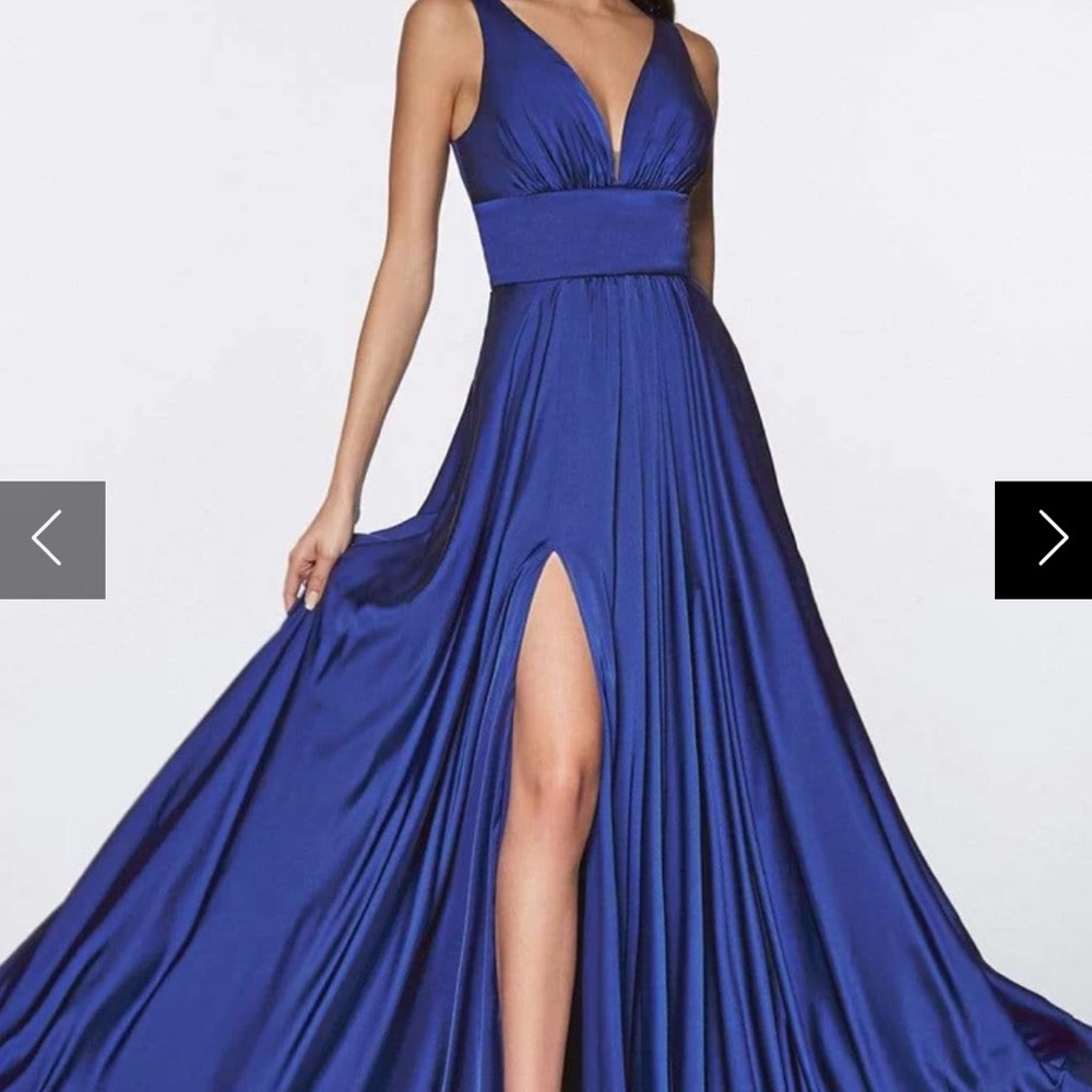 Cinderella Royal Blue Maxi Dress